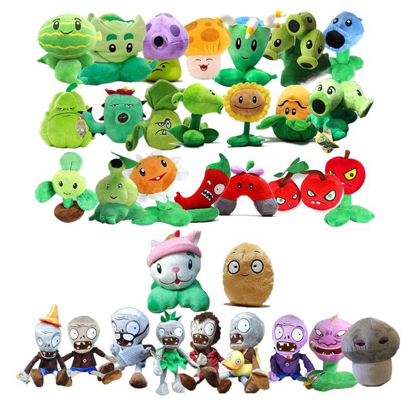 Очаровательная плюшевая игрушка Plants Vs Zombies, мягкая набивная кукла для детей и младенцев, идеальный подарок