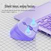 Эргономичная беспроводная Bluetooth-мышь OLOEY, двухрежимная, бесшумная