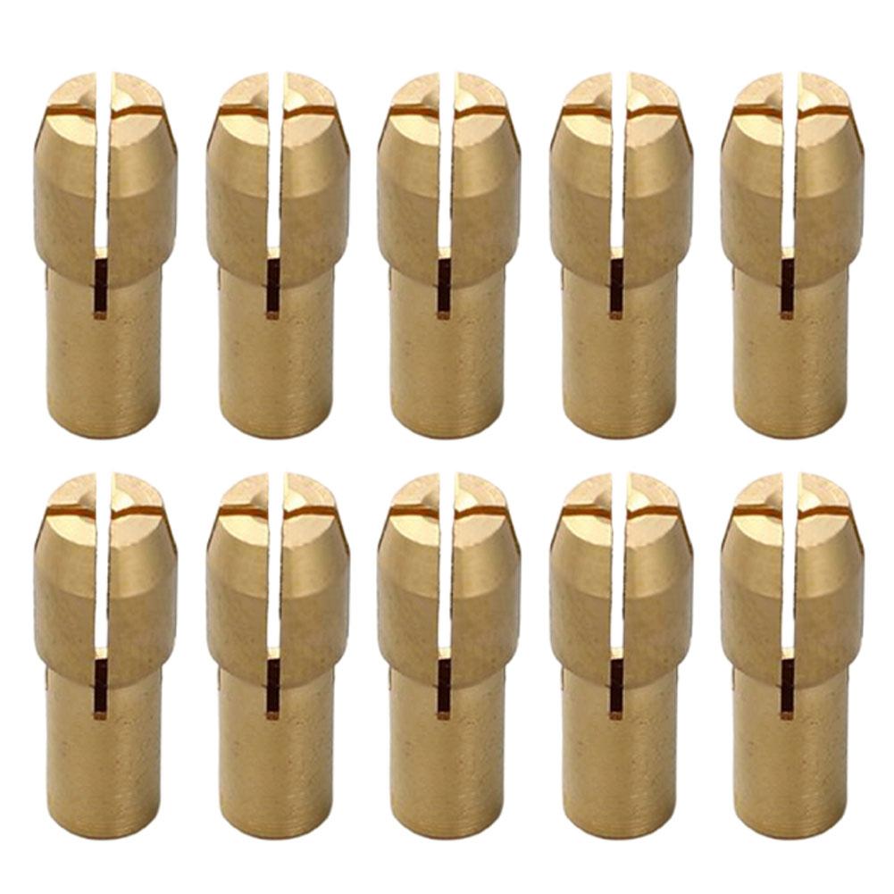 Electric Grinder Accessory Drill Chuck Adapter Stable Clamping Anti-slippage Design 10pcs Drill Chucks Adapter