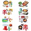 RE-MENT Petit Sample Neon and Romance Korean Food Stall Night 1BOX Approximately H115 X W70 X D50mm Made of PVC, ABS