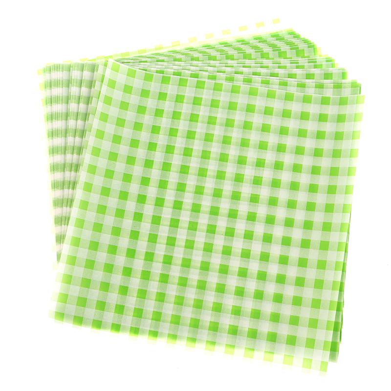 50 шт. пищевая вощеная бумага маслостойкая вощеная бумага хлеб сэндвич бургер картофель фри макароны упаковка кухонный инструмент для выпечки упаковка декор