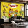 Cartoon Kid-E-Cats Wall Tapestry Aesthetic Wall Hanging Printed Fabric Blanket Decorative Tapestries for Bedroom Living Room Home Decor
