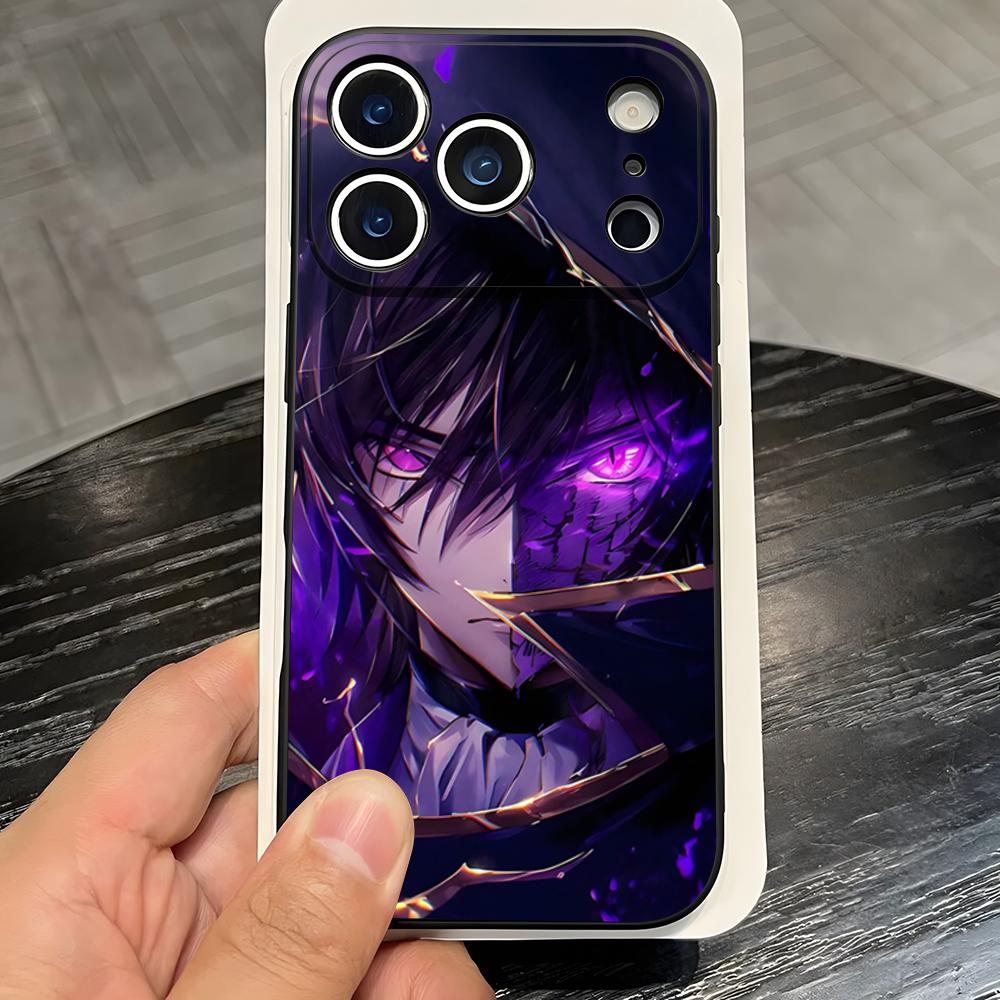 Аниме Логотип Code Geass Чехол для Телефона Для IPhone 17 Pro Max 16 15 14 Pro Max 13 11 X Xs Xr 8 7Plus Силиконовый Чехол