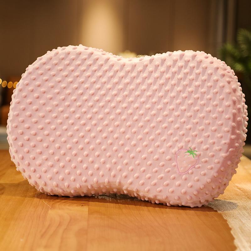 Мягкая подушка-дуду с бархатным животиком, подушка из пены с памятью для сна и декомпрессии, кровать, подушка для снятия стресса для взрослых, подушка для сна с поддержкой, кожаная оболочка