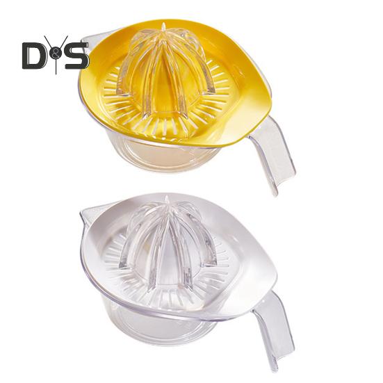 Соковыжималка для цитрусовых и лимонов, ручная соковыжималка с мерным стаканом и теркой, экономящая место кухонный инструмент для сока, измельчения чеснока, отделения яичного желтка