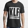 Футболка унисекс The Klf The KLF Выцветшая в винтажном стиле 90-х Черная S-5XL