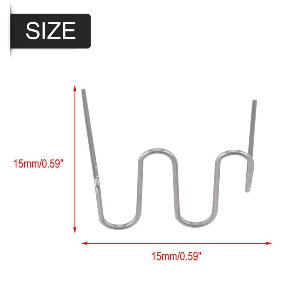 500Pcs Solid Welding Staples Rustless Steel Wave Hot Staples Sturdy Staples Repair Machine
