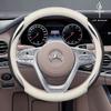 AAUU1 Чехол на руль автомобиля Для Mercedes Benz W214 W176 W203 W204 W210 W211 W212 Класса A B C E G S GLS GLA GLK Кожа с карбоновым волокном