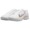 Nike Court Air Zoom Vapor 12 HC Magnolia Мужские Кроссовки Белый Чистый Платиновый Металлический Золотой HV1486-100