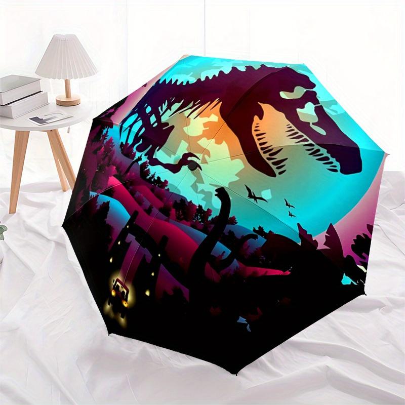 1 шт. Ветрозащитный автоматический зонт из парка Юрского периода, легкий для женщин/мужчин, идеальный рождественский подарок a0811227