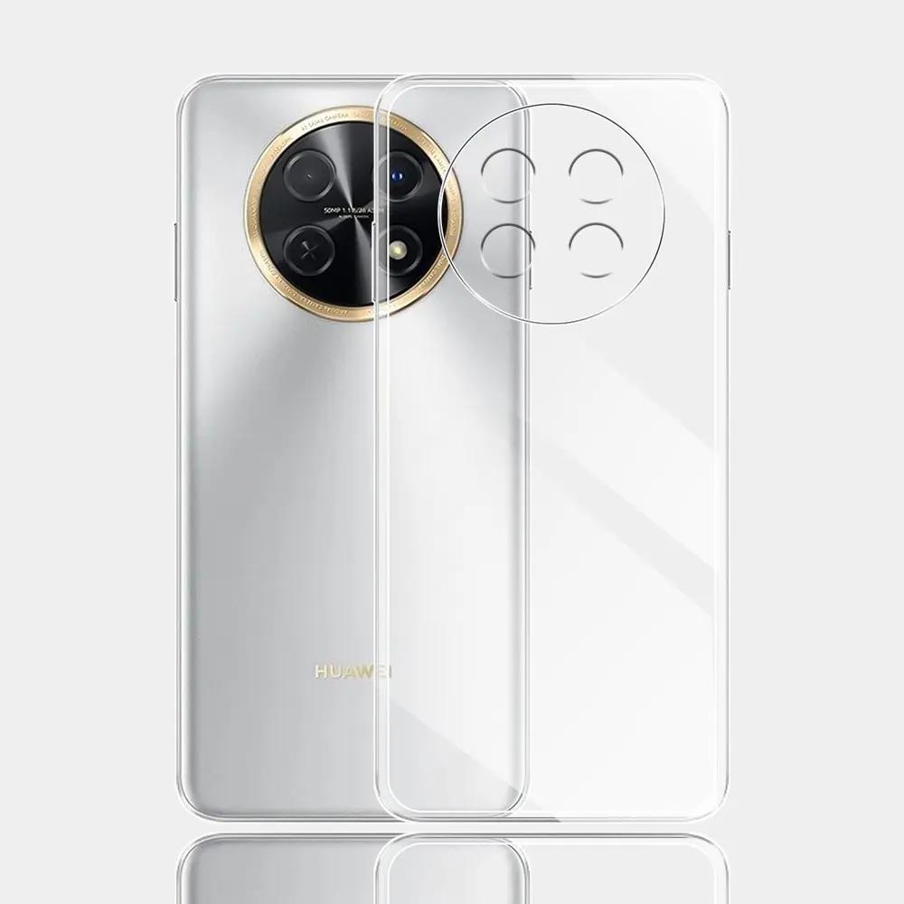 Чехол для Huawei Nova Y91 Прозрачный Силиконовый Мягкий ТПУ Чехол для Телефона Чехол Huawei Nova Y91 Funda Huawei NovaY91 y90 Прозрачный Coque