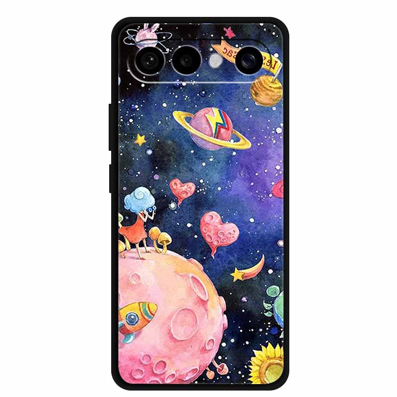 Для Vivo S50 Pro Mini Чехол Милый Лев Черный Бампер Мягкий Силикон Чехол для Vivo S 50 Pro Mini 6.31" Защитный Чехол TPU Funda