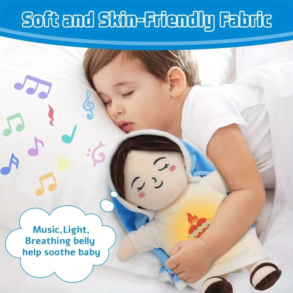 Soft Pillow Maria Plush Toy Sleep Toy Maria Breathing Doll Soothing Breathing Doll  Christmas Gifts