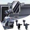 Mobile Phone Car Holder Car Air Outlet Navigation Universal Fixed Holder New Gravity Mobile Phone Holder For 4-7in Mobile P N2U0