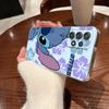 Clear Case For Samsung Galaxy A57 A37 A56 5G A36 Case A55 A54 A35 A26 A07 A17 A16 A06 A34 A15 Soft Shockproof Cover Ohana Stitch