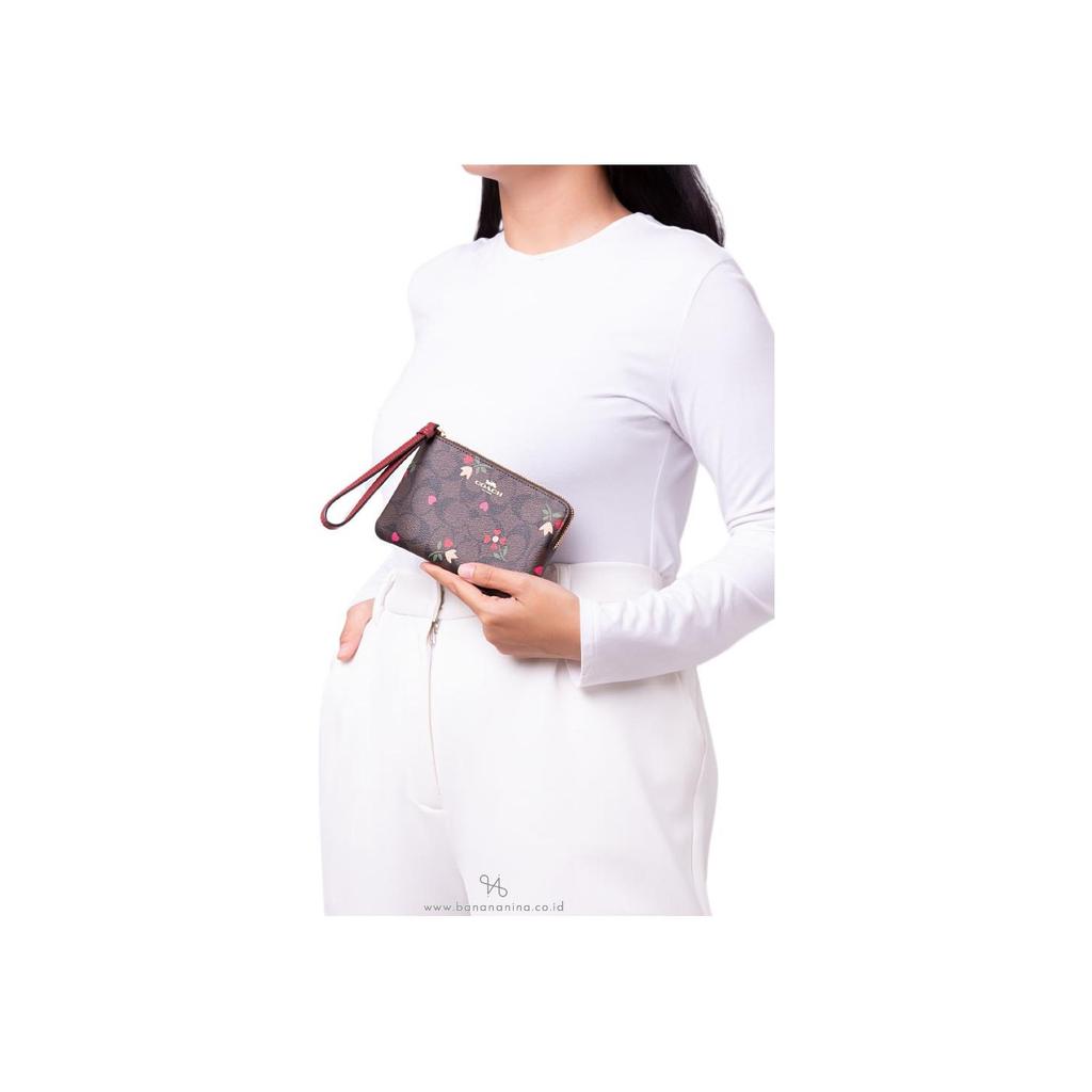 Coach Сумка-портфель Signature Canvas Прочная для ежедневных поездок и путешествий C7654-IMBMC