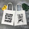 Toilet Bound Hanako Kun Shopping Bag Bolsas De Tela Grocery Shopper Shopping Jute Bag Cotton Bag Jute Sacola Reciclaje