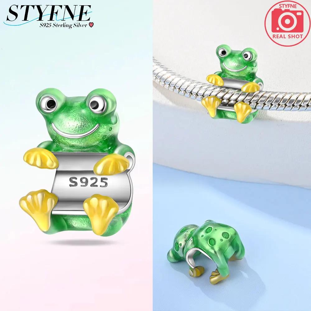 925 Silver Animal Panda Dragon Monkey Butterfly Elephant Beads Fit Bracelet Charms Jewelry Making Women Gift
