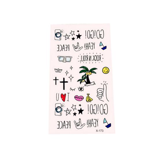 Наклейка Временная Долговечная Водонепроницаемая Женская Модная Татуировка Наклейка для Женщин