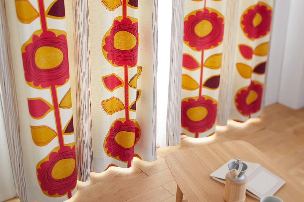 Светонепроницаемые шторы Suminoe Подсолнух 100X200см Розовый 1 штука V1211