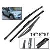 For Mini Cooper R56 Hatchback 19 + 18 + 10 Front and Rear Wipers Wipers 2011-2013