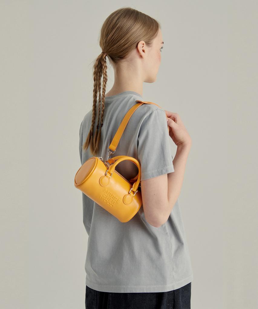 Margesherwood Log Bag - Apricot Crinkle