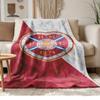 Heart of Midlothian Soft and comfortable flannel Suitable for sofas living rooms outdoor camping travel and also makes a great anniversary gif