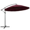 VidaXL Hanging Parasol with Pole, Patio Sunshade, Sun Shelter, Beach Parasol Garden Terrace Outdoor, 47224