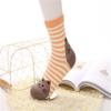 MUPLY Новый повседневный Harajuku Socken Frauen Katze Drucke Cartoon Tiere Katze Muster Gestreift Baumwolle Socken Femme Boden Meias Socken Kawaii