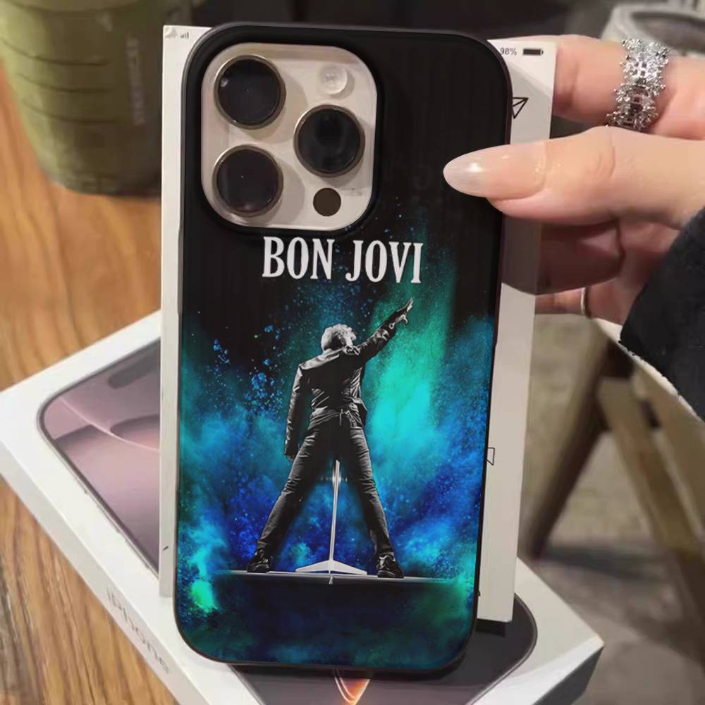 Чехол для телефона B-BonS J-Jovi для IPhone 16 15 17 Pro 11 12 13 14 Pro Max Plus Мягкая силиконовая крышка-оболочка с волнистым рисунком