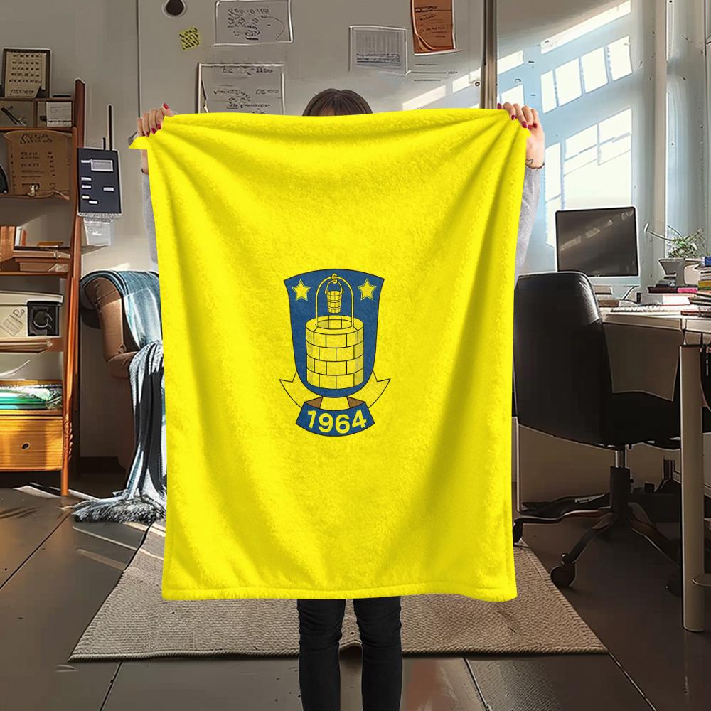 Племенной плед Brøndby IF, Высокое качество, Удобный для всех сезонов, Декор для дома, Тепло и уют