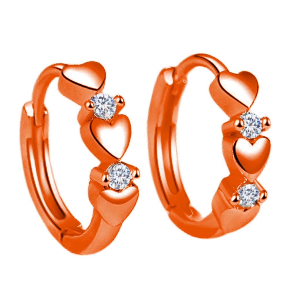 Корейская версия темперамента, персональная пряжка для ушей в форме сердца, инкрустированные серьги Elberry, кольцо для ушей, ювелирные изделия с пряжкой для ушей Early Love