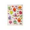 Stickers - Colorful Owls - 1.8 Cm