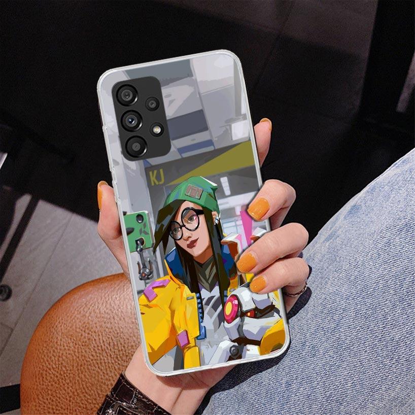 Valorant Killjoy Phone Case For Samsung Galaxy A17 A16 A15 A14 A13 A57 A56 A55 A54 A53 A37 A36 A35 A34 A33 A26 A25 A24 A23 Galax