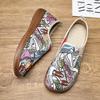 Модные принты, цветные мокасины, женская обувь на плоской подошве, роскошная элегантная женская дизайнерская обувь, брендовые женские туфли без застежек, летняя обувь