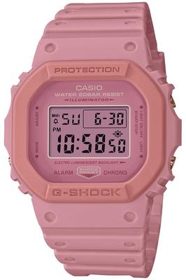 Мужские розовые часы Casio G-SHOCK Серия Togenkyo DW-5610SL-4A4JR