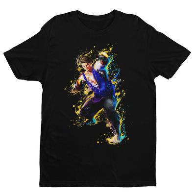 Street Fighter 6 Люк Премиум Унисекс Футболка Арт Персонажа Подарки Геймерам