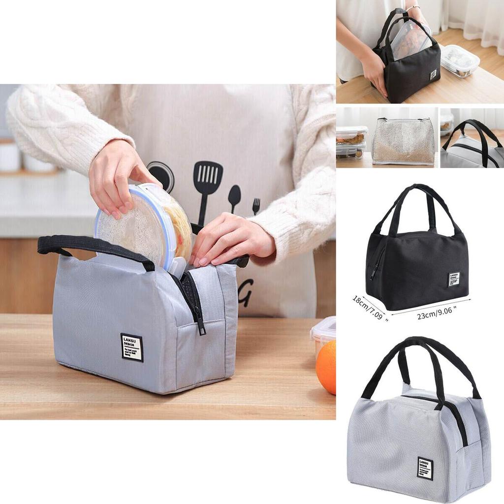 Стильная Прочная Водонепроницаемая Изолированная Сумка для Ланча Для Путешествий, Пикника, Работы И Многого Другого
