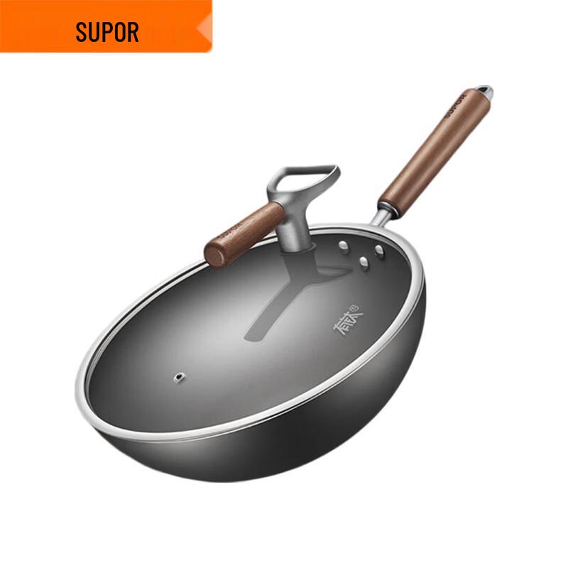 SUPOR Антипригарный чугунный вок