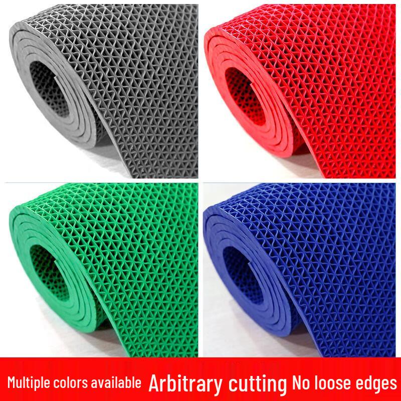Zhugu S-Pattern Hollow PVC Non-Slip Mat