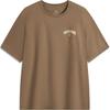 Li Ning Wade Series Sports Casual Loose Comfortable Short Sleeve T Shirt Men Tops Cocoa-Brown AHSU169-6