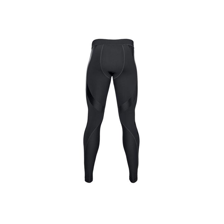 Under Armour Компрессионные брюки для бега для фитнеса мужские, черные 1321011-001