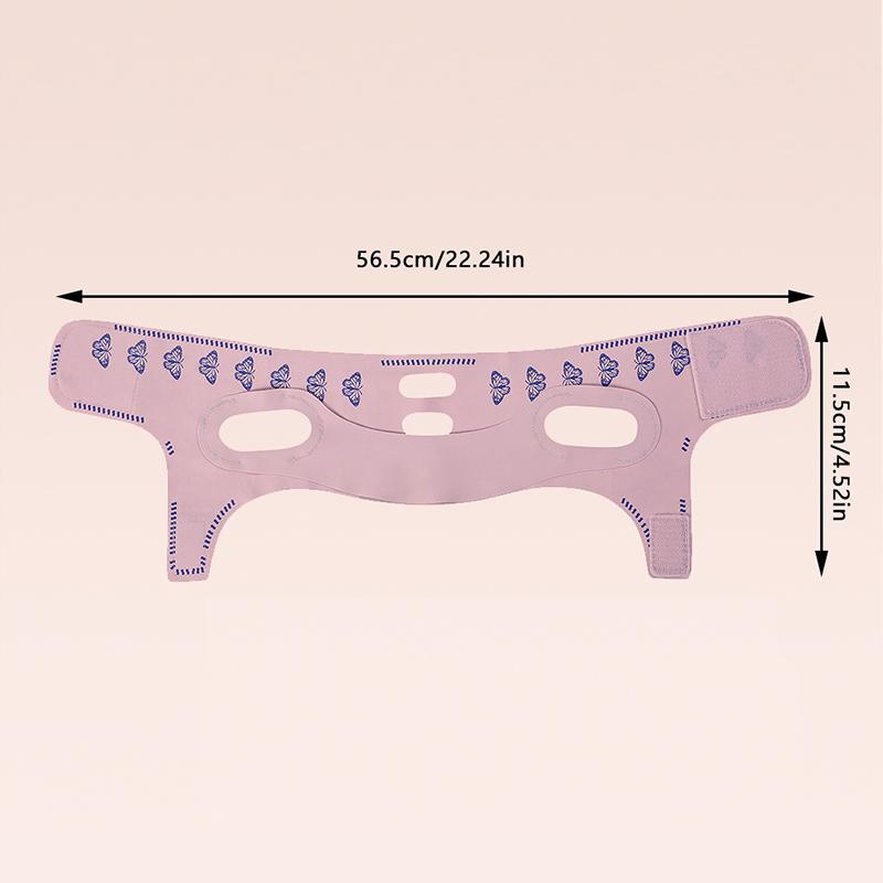 Двухслойная маска для подбородка, V-образная линия, формирующая маска для лица, скульптурирующая маска для сна, ремешок для похудения лица, пояс для лифтинга лица