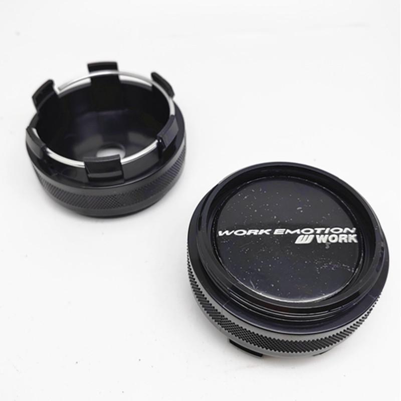 4pcs 62mm 56mm W Work Emotion Wheel Center Caps Hub Cover Car Rims Dust Proof Hubcaps Emblem