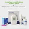 Blood Glucose Meter CE Home Portable Blood Glucose Testing Instrument Blood Glucose Test Strips Free Adjustment Code Blood Glucose Meter