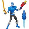 HASBRO - Power Rangers - Beast-X Blue Ranger Figurine Articulée Bleu 15 Cms