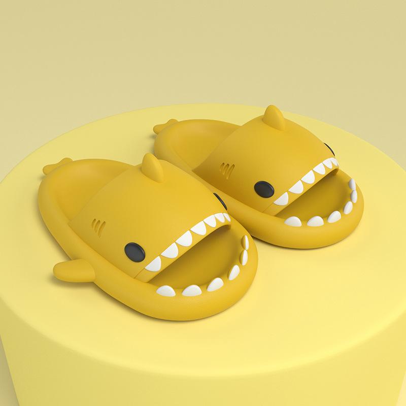 Shark Children's Slippers, Cartoon Kids Indoor Non-slip Bath Female Baby Sandals Drag