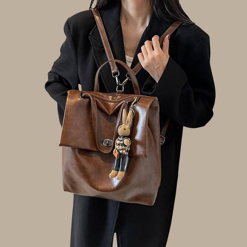 Рюкзак Женский Рюкзак Студенческий Школьный Рюкзак Винтажный Большой Вместимости Модный Дорожный Рюкзак Багаж