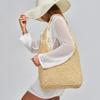 Summer Women Rattan Bag Fashion Large-capacity Wicker Woven Bags Girls Handmade Beach Shoulder Straw Tote Bag