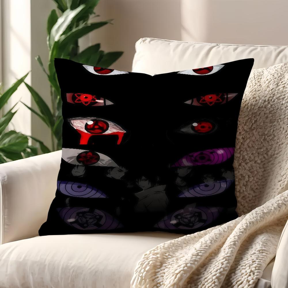 Funny NNarutoS eye cushion cover For Pillow Printing Sofa Decoration Home Car Room Coffee Shop Office Nordic Simplicity